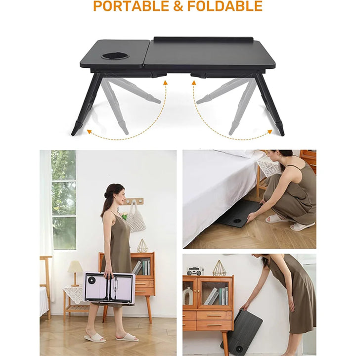 Laptop Desk Bed Table Adjustable