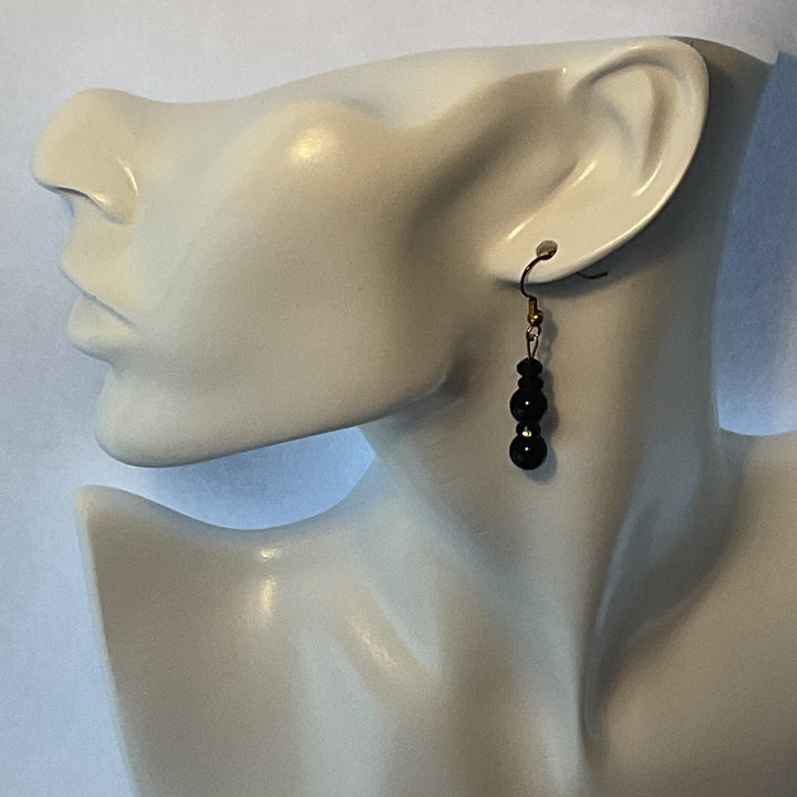 Onyx Elegance Earrings