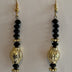 Earrings Textured Gold