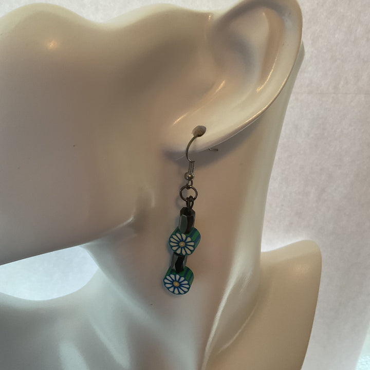 Earrings with Organic Texture