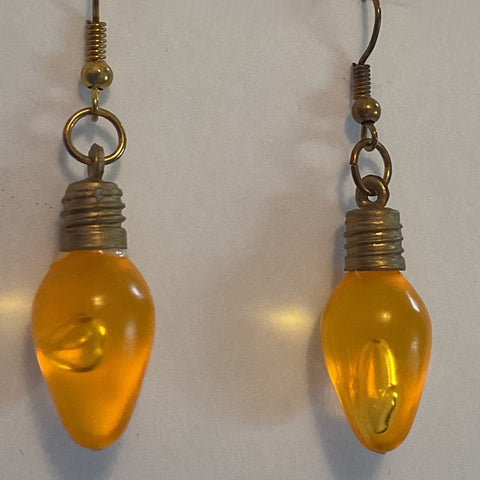 Gold Earrings with Pearl Detail