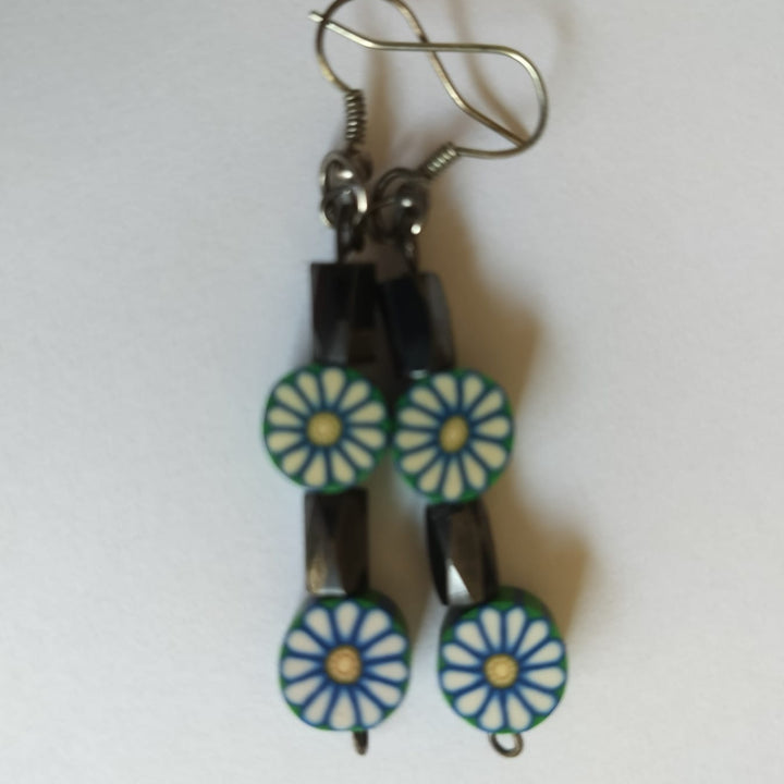 Earrings with Organic Texture